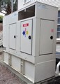 80 kw Cummins / Onan (Sound-Attenuated w/ Base Tank, 4.5L 4 Cyl. Cummins, 348 Hours, Mfg. 2007) Diesel Genset