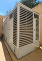 1250 kw Spectrum / DDC MTU (Enclosed w/ Base Tank, 12V4000 Series DDC MTU, 500 Hours, Mfg. 2000) Diesel Genset