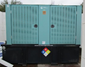 125 kw Cummins / Onan (Enclosed w/ Base Tank, 6.7L 6 Cyl. Cummins, 408 Hours, Mfg. 2008) Diesel Genset