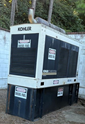 135 kw Kohler / John Deere (Enclosed w/ Base Tank, 8.1L 6 Cyl. John Deere, 477 Hours, Mfg. 2000) Diesel Genset