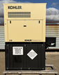 22 kw Kohler (Sound-Attenuated w/ Base Tank, 2.5L 4 Cyl. Engine, 2.0 Hours, New Surplus, Mfg. 2021) Diesel Genset