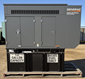 30 kw Generac / Perkins (Sound-Attenuated w/ Base Tank, 2.2L 4 Cyl. Perkins, 1.3 Hours, Mfg. 2024) Diesel Genset