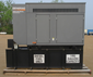 30 kw Generac (Sound-Attenuated w/ Base Tank, 2.4L 4 Cyl. Engine, 118 Hours, Mfg. 2015) Diesel Genset