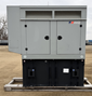 30 kw MTU / John Deere (Sound-Attenuated w/ Base Tank, 2.9L 3 Cyl. John Deere, 146 Hours, Mfg. 2015) Diesel Genset