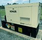 31 kw Kohler (Sound-Attenuated w/ Base Tank, 2.5L 4 Cyl. Engine, 275 Hours, Mfg. 2018) Diesel Genset
