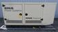 50 kw Kohler / GM (Sound-Attenuated, 5.0L GM V8, 347 Hours, Mfg. 2015) Natural Gas/LP Genset