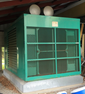 500 kw Cummins (Enclosed, 28L V12 Cummins, 157 Hours, Mfg. 2001) Natural Gas/LP Genset