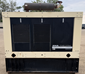 55 kw Kohler / John Deere (Enclosed w/ Base Tank, 4.5L 4 Cyl. John Deere, 644 Hours, Mfg. 2003) Diesel Genset