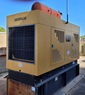 350 kw Caterpillar (Enclosed w/ Base Tank, Model 3406, 405 Hours, Mfg. 2000) Diesel Genset
